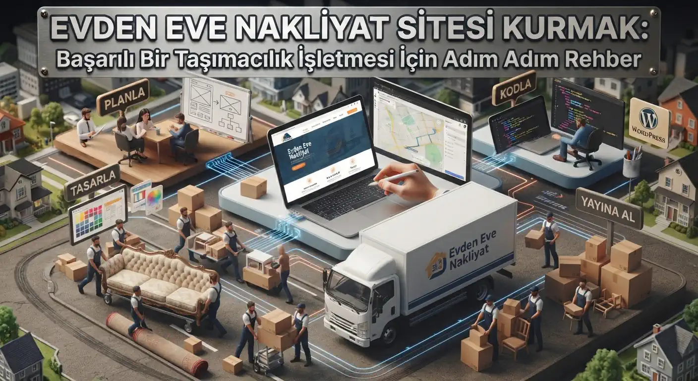 Evden Eve Nakliyat Sitesi Kurmak